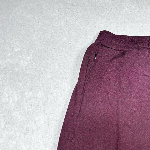 Public Rec All Day Every Day Sweatpants Mens Gym  Red Drawstring (34X32) - Picture 4 of 13